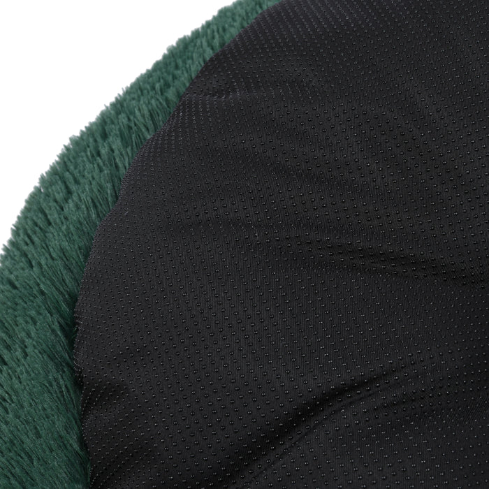 Snookie Hooded Pet Bed in Faux Fur - Eden Green Charlie's Pet Products