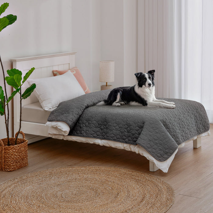 Charlie's Sofur Waterproof Dog Couch and Bed Protector 76x178cm Charcoal Charlie's Pet Products
