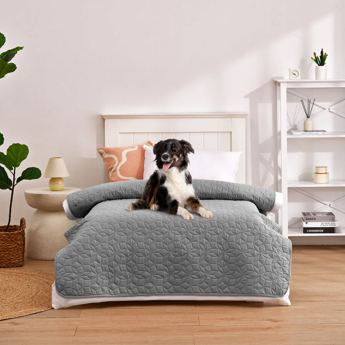 Charlie's Sofur Waterproof Dog Couch and Bed Protector 76x178cm Grey Charlie's Pet Products