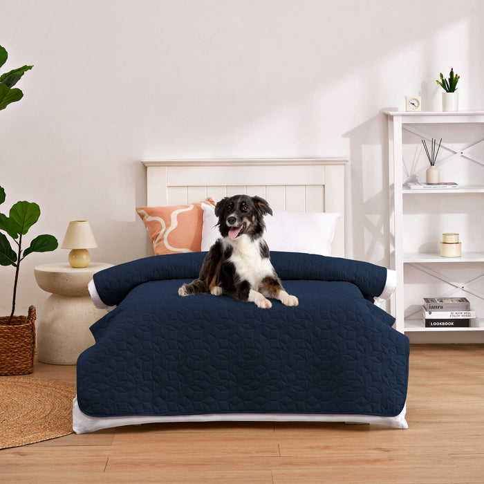 Sofur Waterproof Dog Bed Cover Protector Midnight Blue Charlie's Pet Products