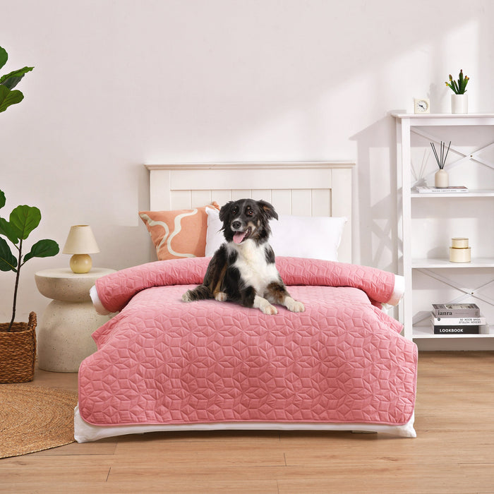 Charlie's Sofur Waterproof Dog Couch and Bed Protector 76x178cm Pink Charlie's Pet Products