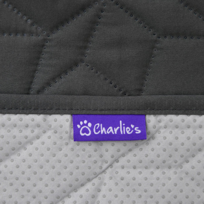 Charlie's Sofur Waterproof Dog Couch and Bed Protector 76x178cm Charcoal Charlie's Pet Products