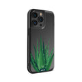 Clear Protective Phone Case Transparent Qi Wireless Charging Spiky Plant Aloe Vera Henry Fraser Design | iPhone 13 Pro Max,iPhone 13 Pro,iPhone 14 Pro Max,iPhone 14 Pro,iPhone 12 Pro Max,iPhone 12 Pro