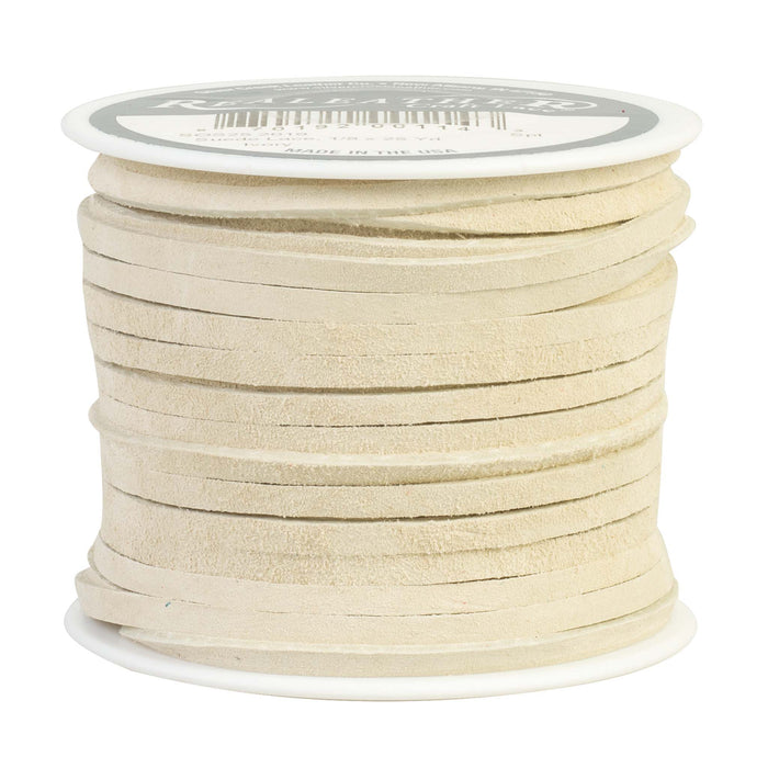 Spooled Suede Lace, 1/8" x 25 yards