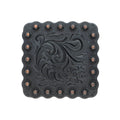 Square Floral Berry Concho