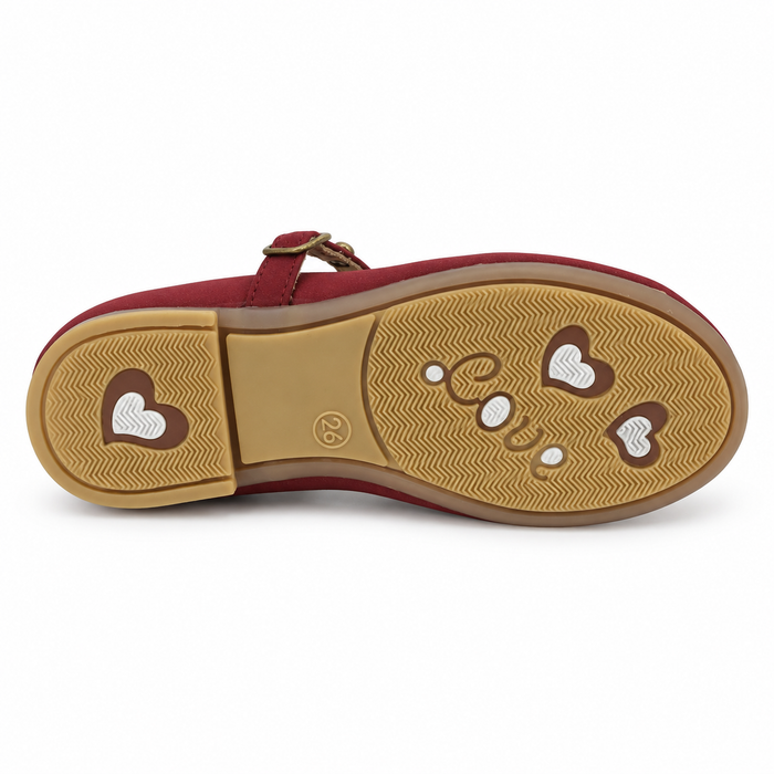 Studded Strap Ballet Flats