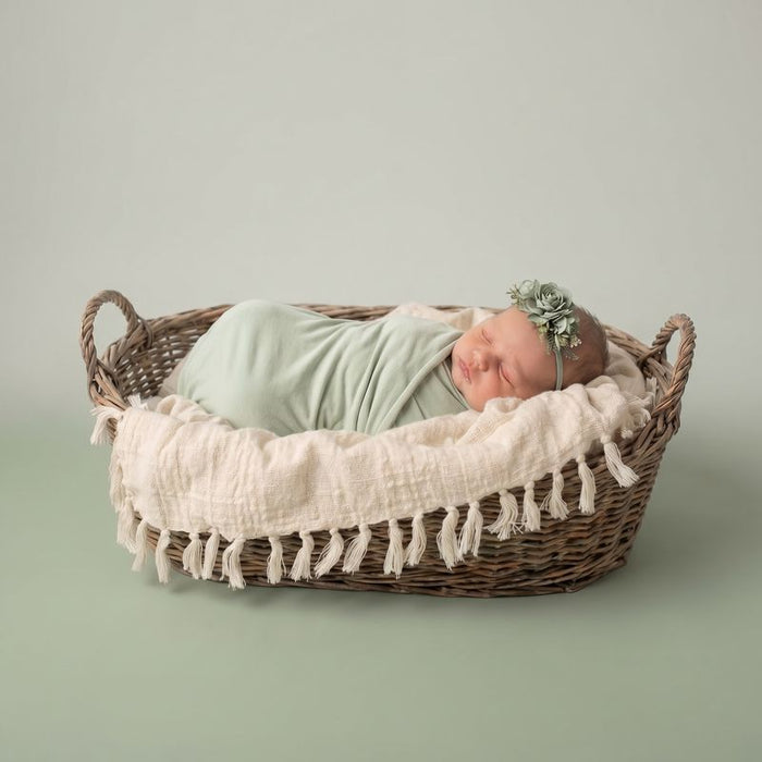 Sugar & Maple Swaddle Blanket