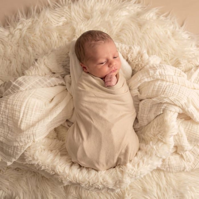 Sugar & Maple Swaddle Blanket