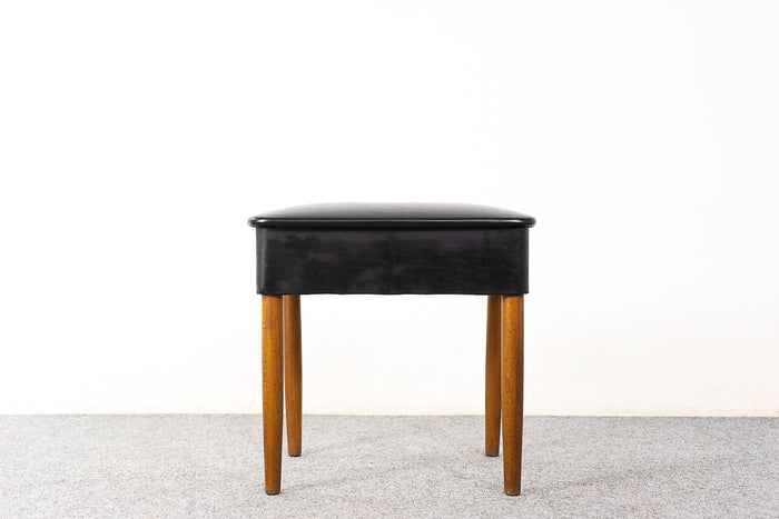 Teak Flip-Top Footstool - (319-139.5)