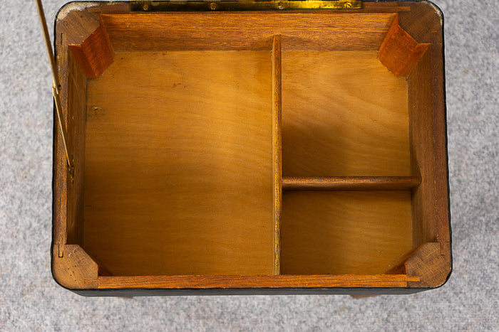 Teak Flip-Top Footstool - (319-139.5)