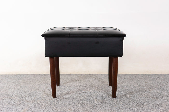 Teak Flip-Top Footstool  - (319-139.6)