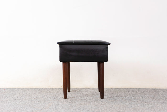 Teak Flip-Top Footstool  - (319-139.6)