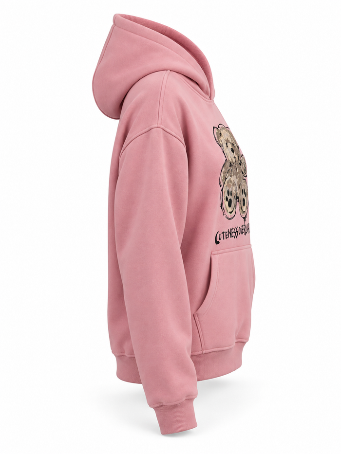 Teddy Bear Graphic Hoodie