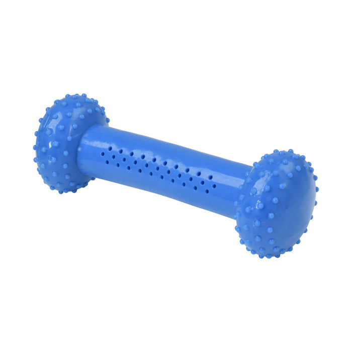 Thirst-Quencher Cooling Dumbbell Toy Blue 16x5.3x5.3cm Charlie's Pet Products