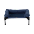 Trampoline Bolster Sofa Pet Bed Blue Charlie's Pet Products