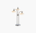 Tri Shade Chrome Table Lamp