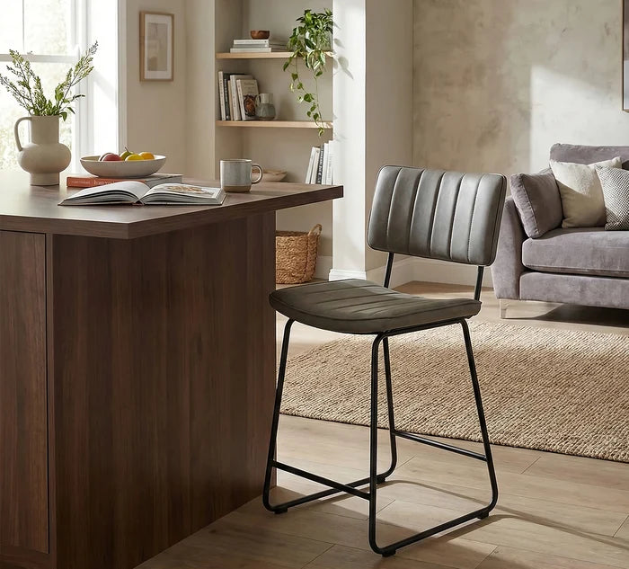 Tribeca Grey 24" Counter Stool
