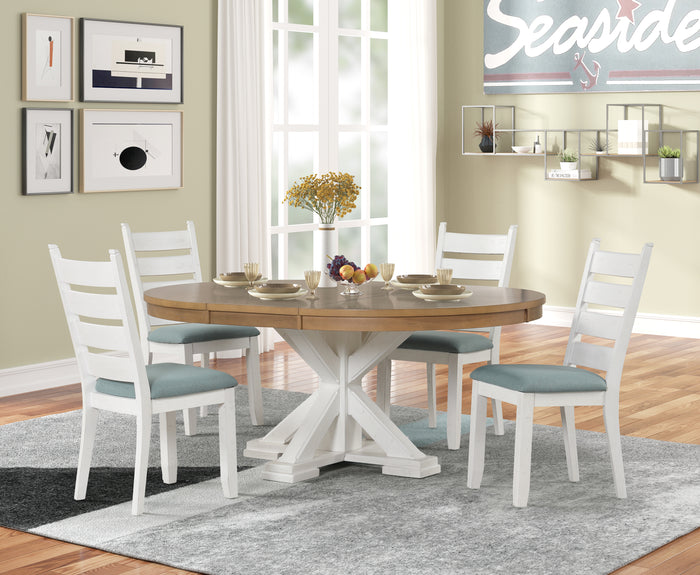 Trina White Side Chair