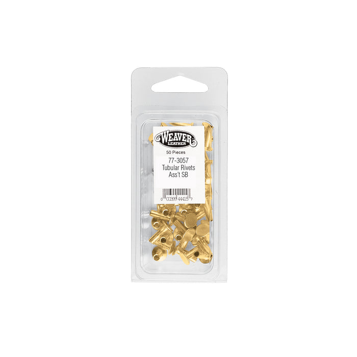 Tubular Rivets Solid Brass