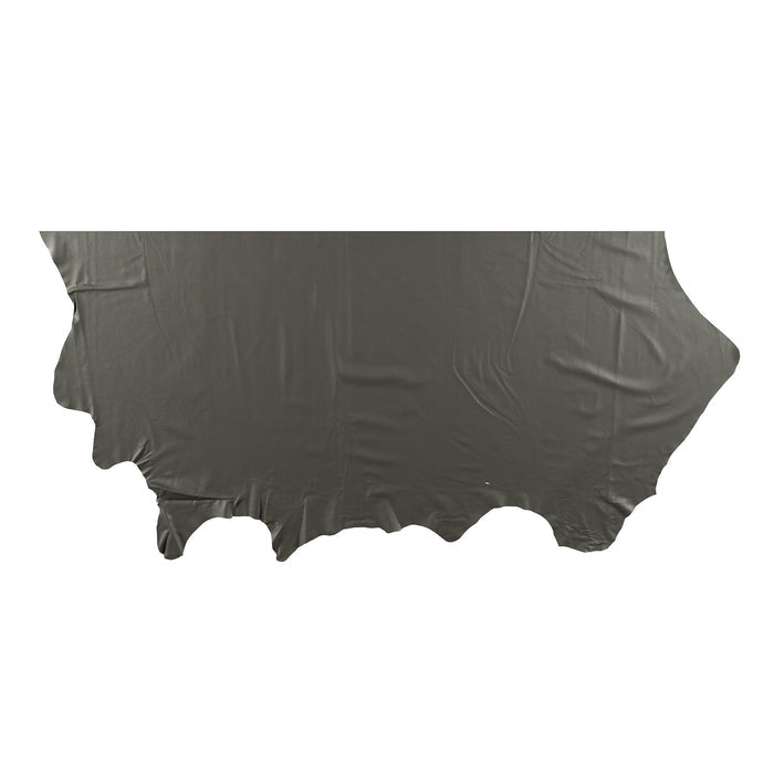 Modern Leather for Upholstery, Dark Ash, Side