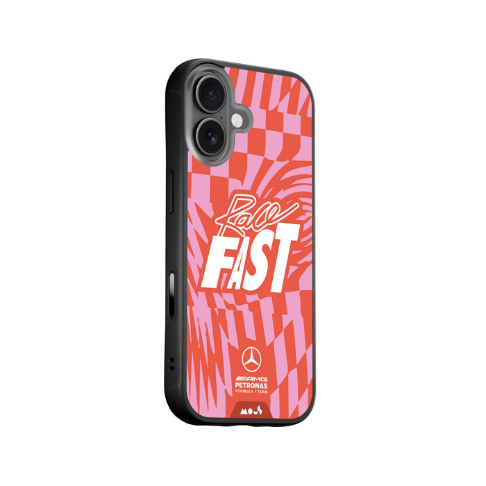 Vortex Fuchsia Protective Phone Case - Mercedes-AMG PETRONAS F1 Team MagSafe