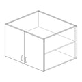 Wall Cabinet: 15"H x 12"D
