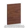 Walnut Slab Door for Akurum (Horizontal Grain)