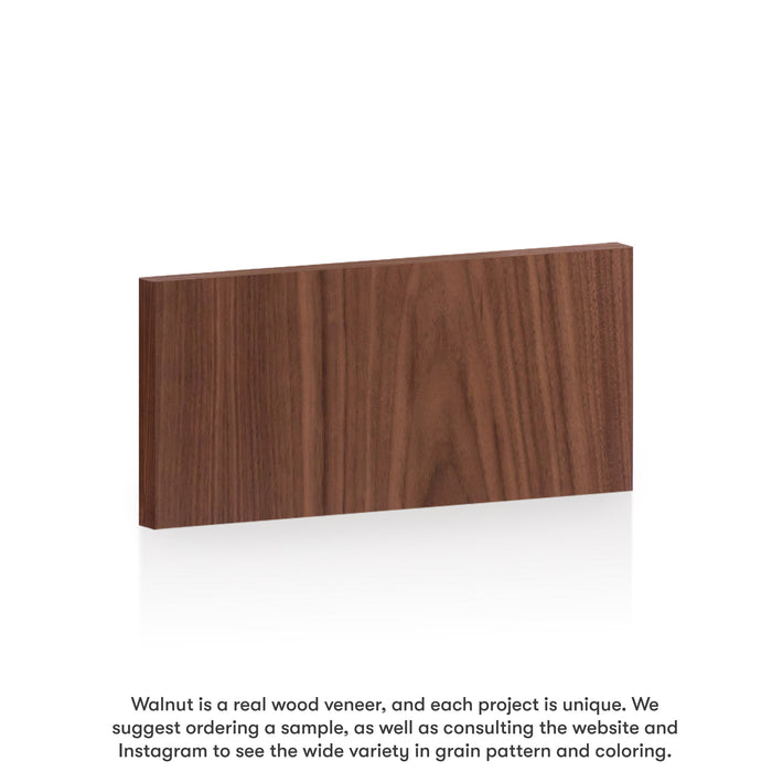 Walnut Slab Drawer for Akurum (Horizontal Grain) 11 27/32" 30 3/16"