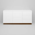 Walnut Slab Toekick for Sektion (Horizontal Grain)