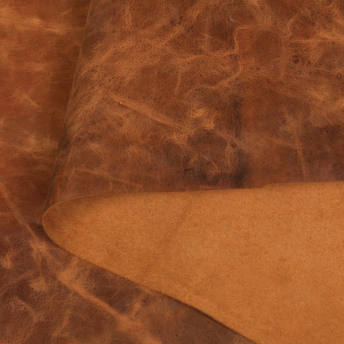 Water Buffalo Leather, Crazy Horse, Side
