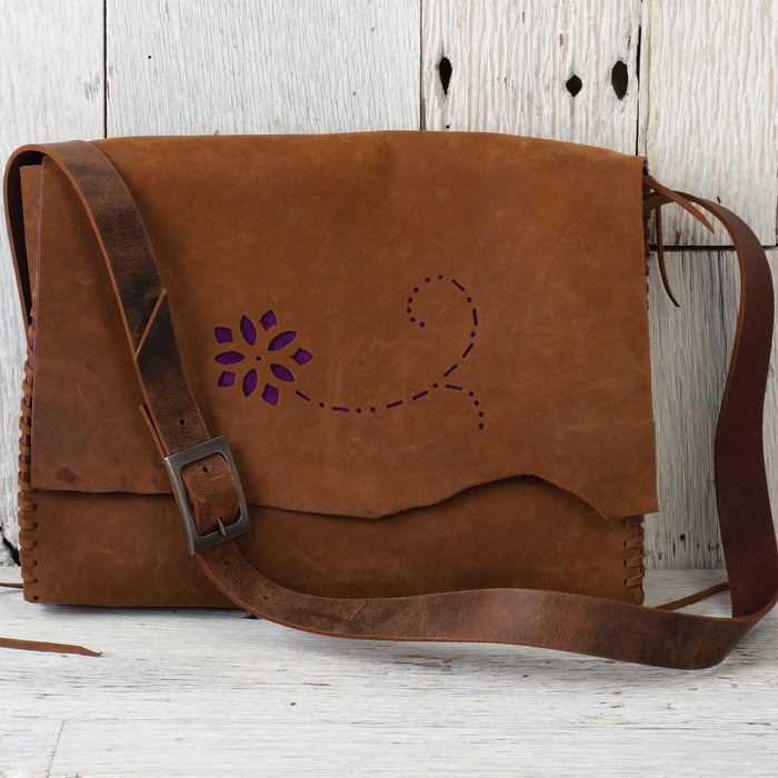 Water Buffalo Leather, Crazy Horse, Side