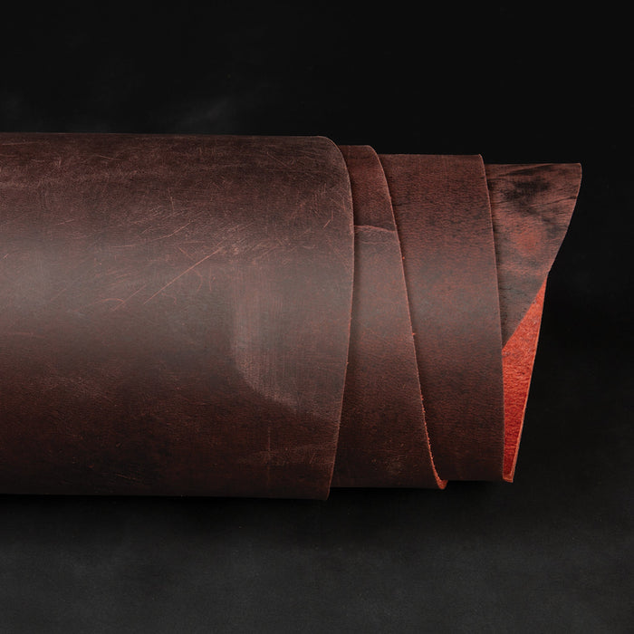 Crazy Horse Oxblood / Single Bend / 8/9 oz.