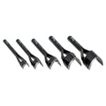 Weaver English Point Strap End Punch Bundle, 5 Sizes