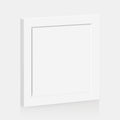 White Supermatte Shaker Front for Besta