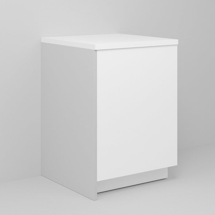White Supermatte Slab Cover Panels for Sektion