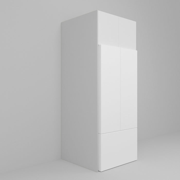 36" x 95" / White