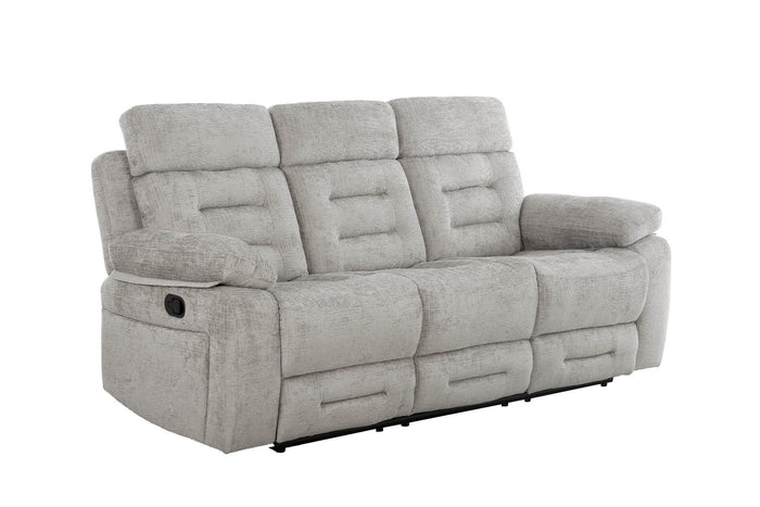 Wilbur Manual Recliner Fabric Corner Sofa | VIDA Living