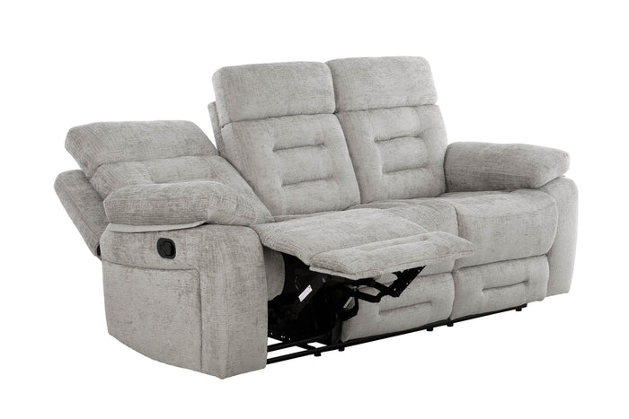 Wilbur Manual Recliner Fabric Corner Sofa | VIDA Living