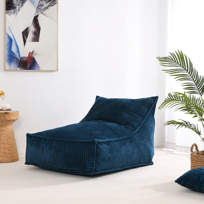 Cadence & Co. Wilde Ribbed Luxe Fleece Beanbag Lounge Cover Cadence & Co.