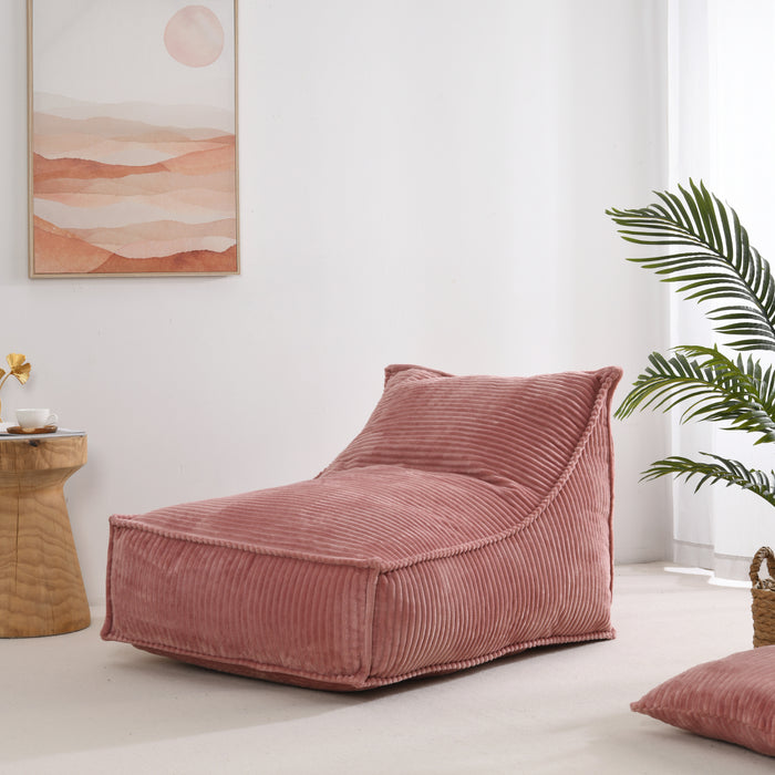 Cadence & Co. Wilde Ribbed Luxe Fleece Beanbag Lounge Cover Cadence & Co.