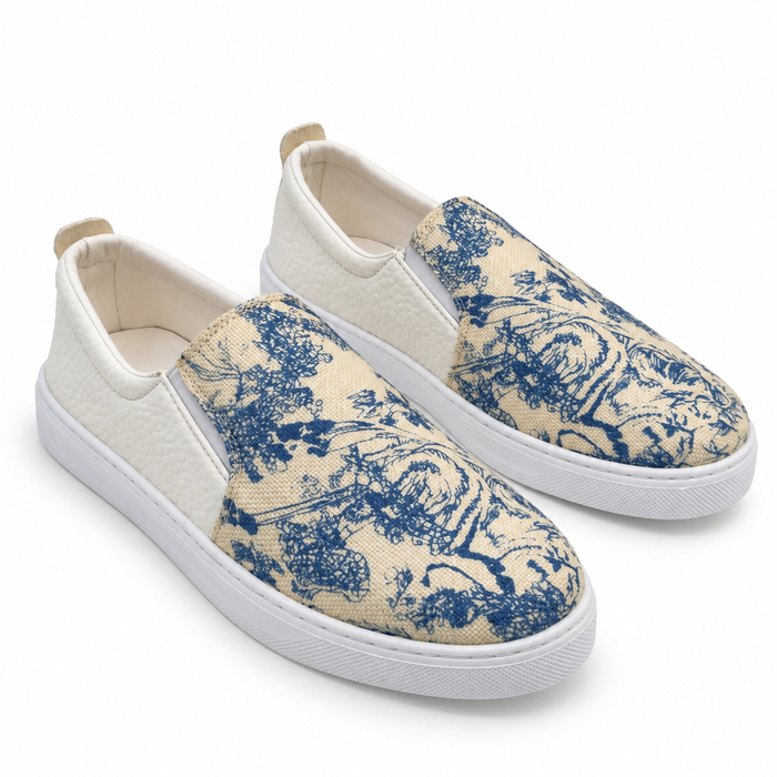 Beige & Blue / 37