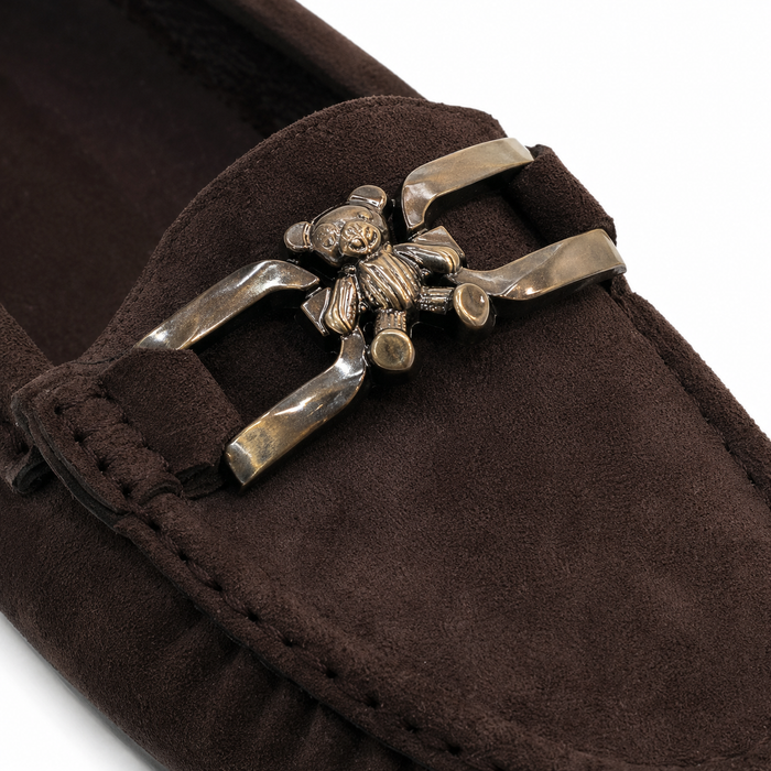 Women Decorative Loafers With Metal Detail