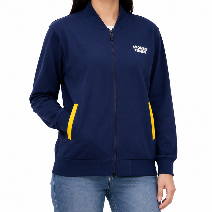 Women Graphic Zip Up Jacket