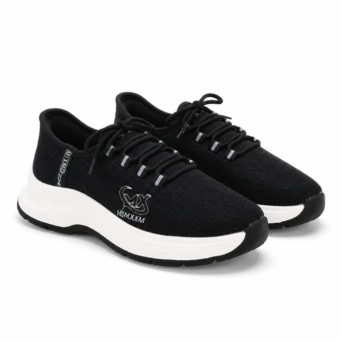 Women Mesh Sneakers With Chunky Sole