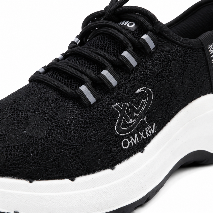 Women Mesh Sneakers With Chunky Sole