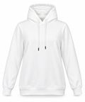Women Plain Pullover Hoodie With Drawstring Hood
