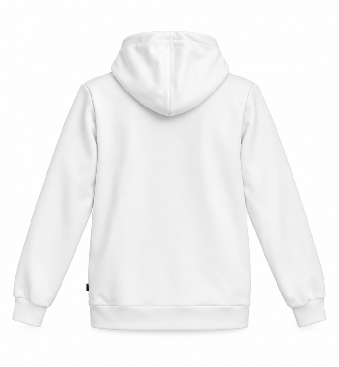 Women Plain Pullover Hoodie With Drawstring Hood