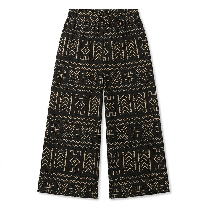 Women Printed Wide Leg Pants